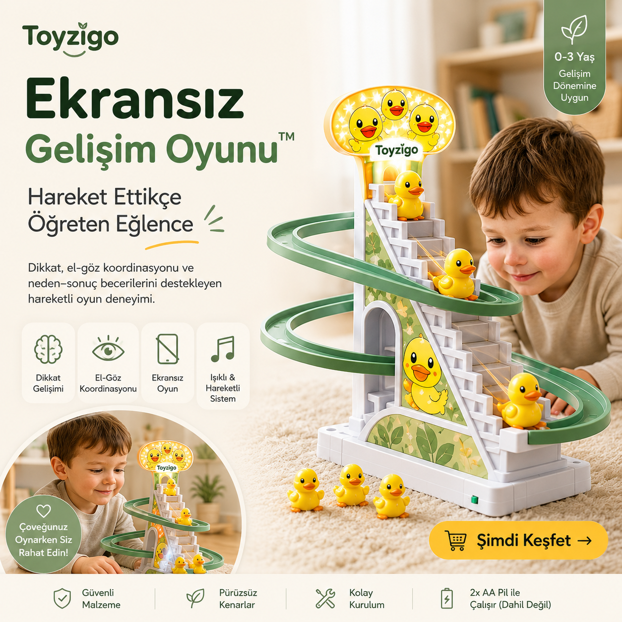 Toyzigo Ekransız Gelişim Seti™