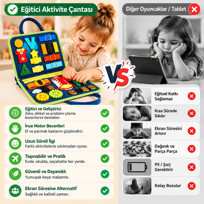 Toyzigo Montessori Aktivite Çantası
