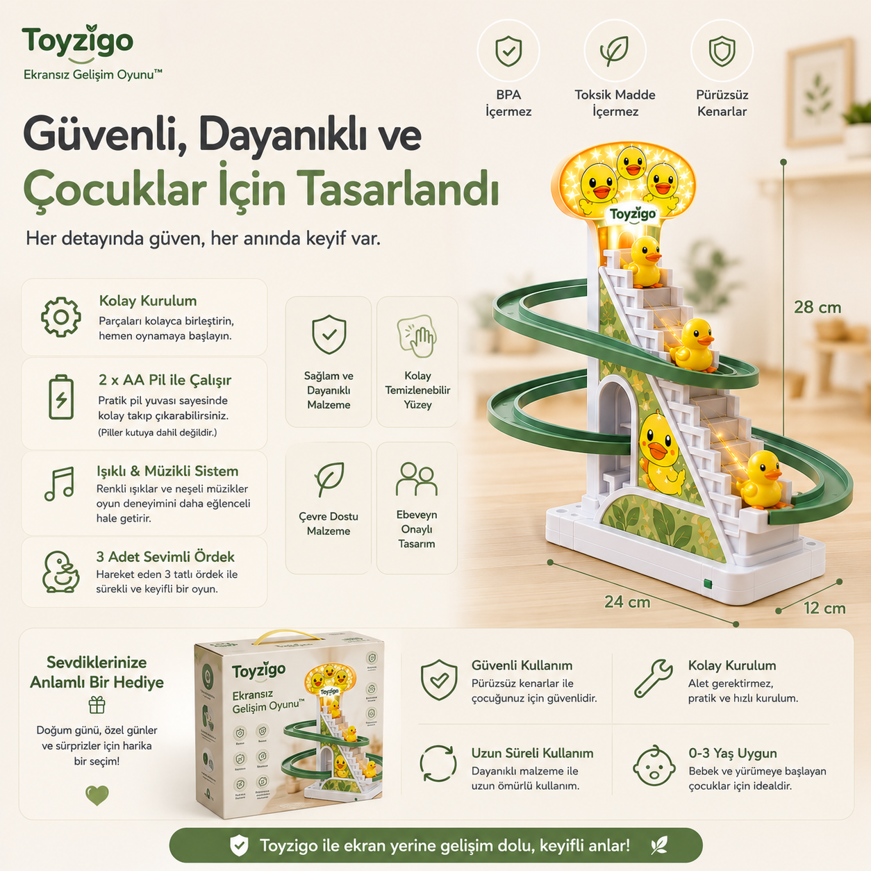 Toyzigo Ekransız Gelişim Seti™