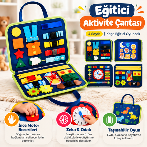 Toyzigo Montessori Aktivite Çantası